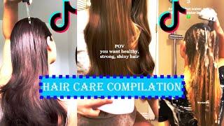 Hair care and growth tips || TikTok Compilation   AESTHETIC #5