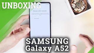 What is in the box of SAMSUNG Galaxy A52? – First Impression / Quick Review