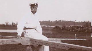 Romanovs. Tsar Nicholas II having a rest