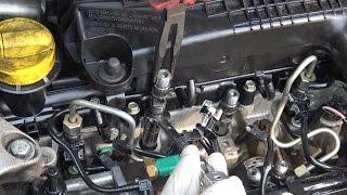 Injectors test and replacement