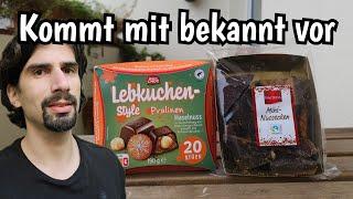 Winterliches bei LIDL eingepackt: Küsschen Lebkuchen und Nussecken