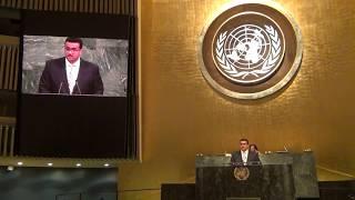 David Zhao Speaking at UN