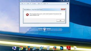 Fix kernel32.dll error or missing to Windows 7, 8, Vista, XP, 10