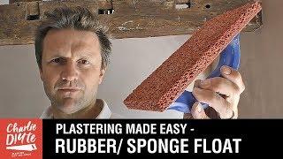 Plastering MADE EASY - with the Marshalltown Rubber Float