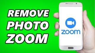 How to Remove Profile Picture in Zoom! (Easy)