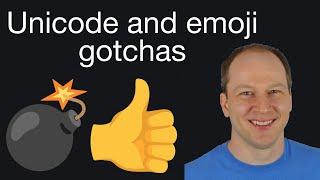 Fully supporting Unicode and emojis in your app