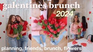 galentines 2024! ️ *brunch, best friends, matching outfits, powerpoints*