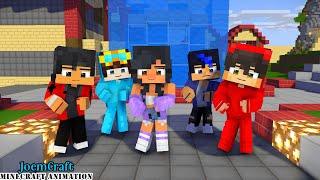 APHMAU CREW | CASH CREW | GOMY GOMY DANCE | SUPE IDOL DANCE | ALL EPISODES - Minecraft Animation