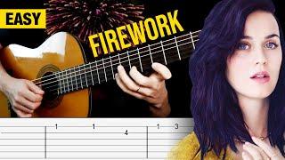 FIREWORK Guitar Tutorial | Easy Tabs | Katy Perry