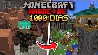 SOBREVIVÍ más de 1000 DÍAS en Minecraft Hardcore [PELICULA COMPLETA]