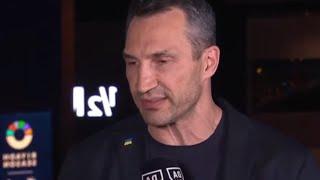 WLADIMIR KLITSCHKO: "I WILL COME OUT OF RETIREMENT IF FURY WINS" FURY VS USYK WEIGH IN RIYADH SEASON