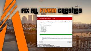 How to Fix All Types of FiveM Crashes FAST / EASY #fivem #gtav