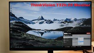 ThinkVision T32h 20 IPS Monitor 2560x1440 - Quick review