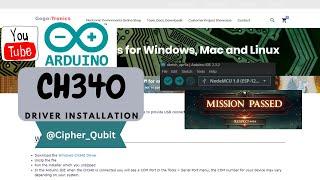 Easy CH340 Driver Installation Tutorial for Arduino Beginners | Arduino IDE | Tutorial | Beginner