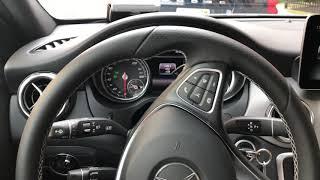 Mercedes-Benz GLA - Cruise control button locations
