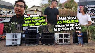 Yang Punya Box Datang !! Mas Yoga penasaran Hasil Box CLA Isi speaker SPL NEO,,New ABD kepingin juga