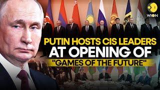 PUTIN LIVE: Putin hosts CIS leaders at opening of "Games of the Future" in Russia's Kazan |WION LIVE