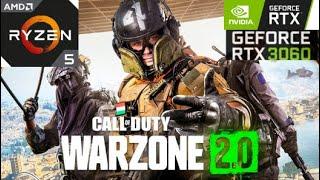 Call of Duty: Warzone 2.0 - Ryzen 5 5500 - RTX 3060 | Performance test