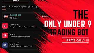 under 9 Deriv Trading