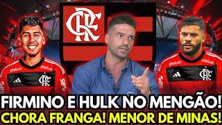 ACABA DE EXPLODIR! FIRMINO CONFIRMADO! HULK NO FLAMENGO! FILIPE LUIS APROVOU CONTRATAÇÃO DE CRAQUE