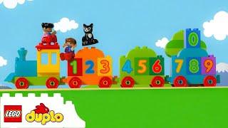 Number Train + More Nursery Rhymes | 1 HOUR OF LEGO DUPLO | Kids Songs | Cartoon for Kids