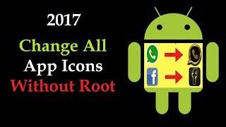 How to Change Android Phone App Icon | Change Any Application Name! New