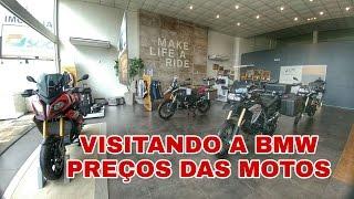 Visitando loja da BMW - Preços das Motos