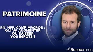 RN, NFP, camp Macron : qui va augmenter ou baisser vos impôts ?