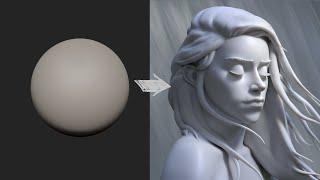 Zbrush Head Sculpt 30 - Autumn Girl