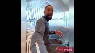 Will Smith at Deep Dive Dubai/ Will Smith at world's Deepest Swimming Pool /Deep dive Dubai