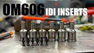 How to instal pre-chamber inserts for mercedes diesel // om606