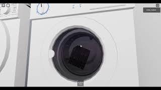 Roblox: INDESIT WN 461 WU  Washer Spin Centrifuga Test