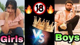 Girls vs boys | Boys vs girls  | Attitude  | Boyattitude  | Gouravch2 vs Sofia9 Akashchowdhary