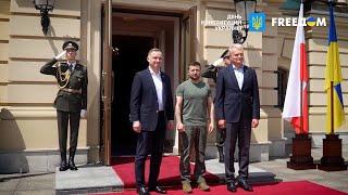  Встреча Зеленский – Дуда – Науседа в Киеве. Рабочие моменты