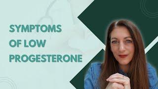 4 signs of Low Progesterone in perimenopause