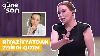 Günə Son | Ülvira Qarayeva qızından danışdı  | Müəllimə 5 yazdı deyə məktəbə getdim