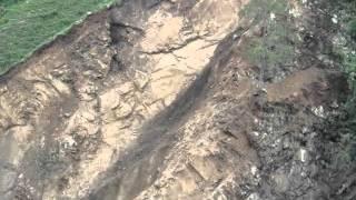 landslide shot live near dalhousie