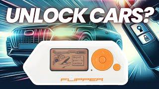 Flipper Zero Car Key Signal - Unlock Car Key FOB - Hack Rolling codes