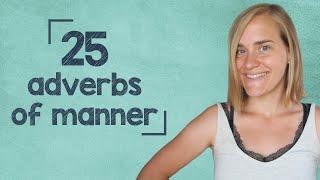 Learn 25 Adverbs of Manner in German - B1 [with Jenny]