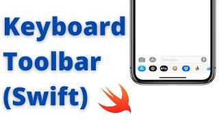 Keyboard Toolbar for Textfield (Swift 5, Xcode 12, iOS Development 2020)