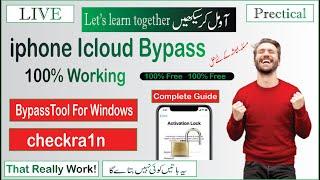 iPhone iCloud Bypass Tool For Windows Fix Call, Sim, Data, Message 100% Working iPhone 5s to X Max