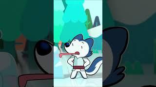 Impossible to remove! #winter #Shorts #Lupin Lupin's Tales  | Cartoon for kids