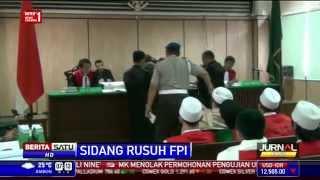 Lima Saksi Dihadirkan di Sidang Demo Rusuh FPI