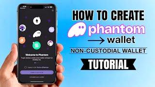 How to create PHANTOM wallet | Non Custodial for Solana Blockchain | App Tutorial