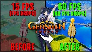 Genshin Impact - How to BOOST FPS, Reduce Lag and Fix FPS Drops in 2022