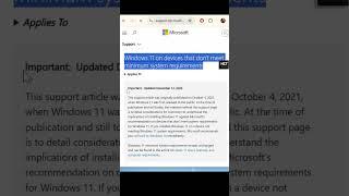 Microsoft Now Allowing Windows 11 on Unsupported Hardware - New Update