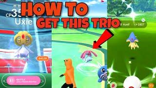 How To Find Three Legendary Lake Trio Pokemon In Pokemon Go | How To Find Azelf, Uxie, Mesprit