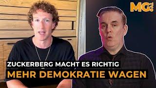 Keine "Faktenchecks" mehr: Mark ZUCKERBERG macht es vollkommen richtig!