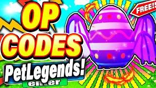 PET LEGENDS CODES *EASTER UPDATE* ALL NEW SECRET OP ROBLOX PET LEGENDS CODES ROBLOX 2022!