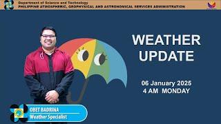 Public Weather Forecast issued at 4AM | January 6, 2025 - Monday